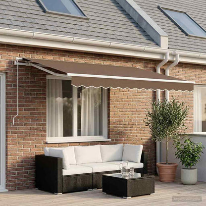 vidaXL Awning Replacement Fabric Polyester