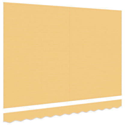 vidaXL Awning Replacement Fabric Sand 381 x 295 cm Polyester