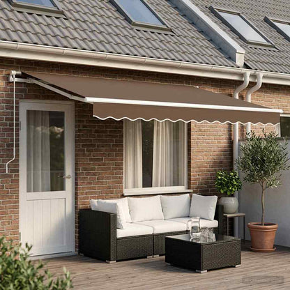 vidaXL Awning Replacement Fabric Polyester