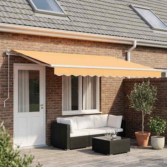 vidaXL Awning Replacement Fabric Sand 6 x 3 m Polyester