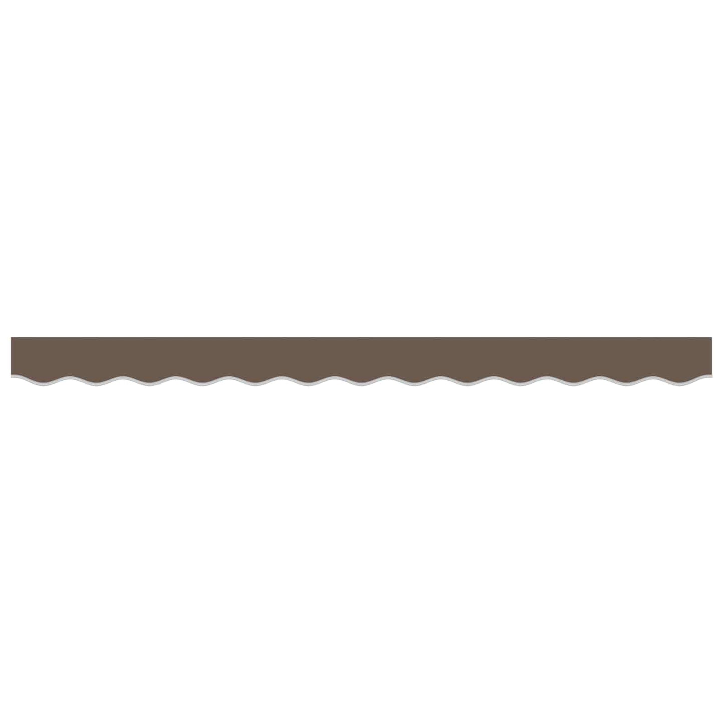 vidaXL Awning Valance Replacement Taupe 3 m Polyester