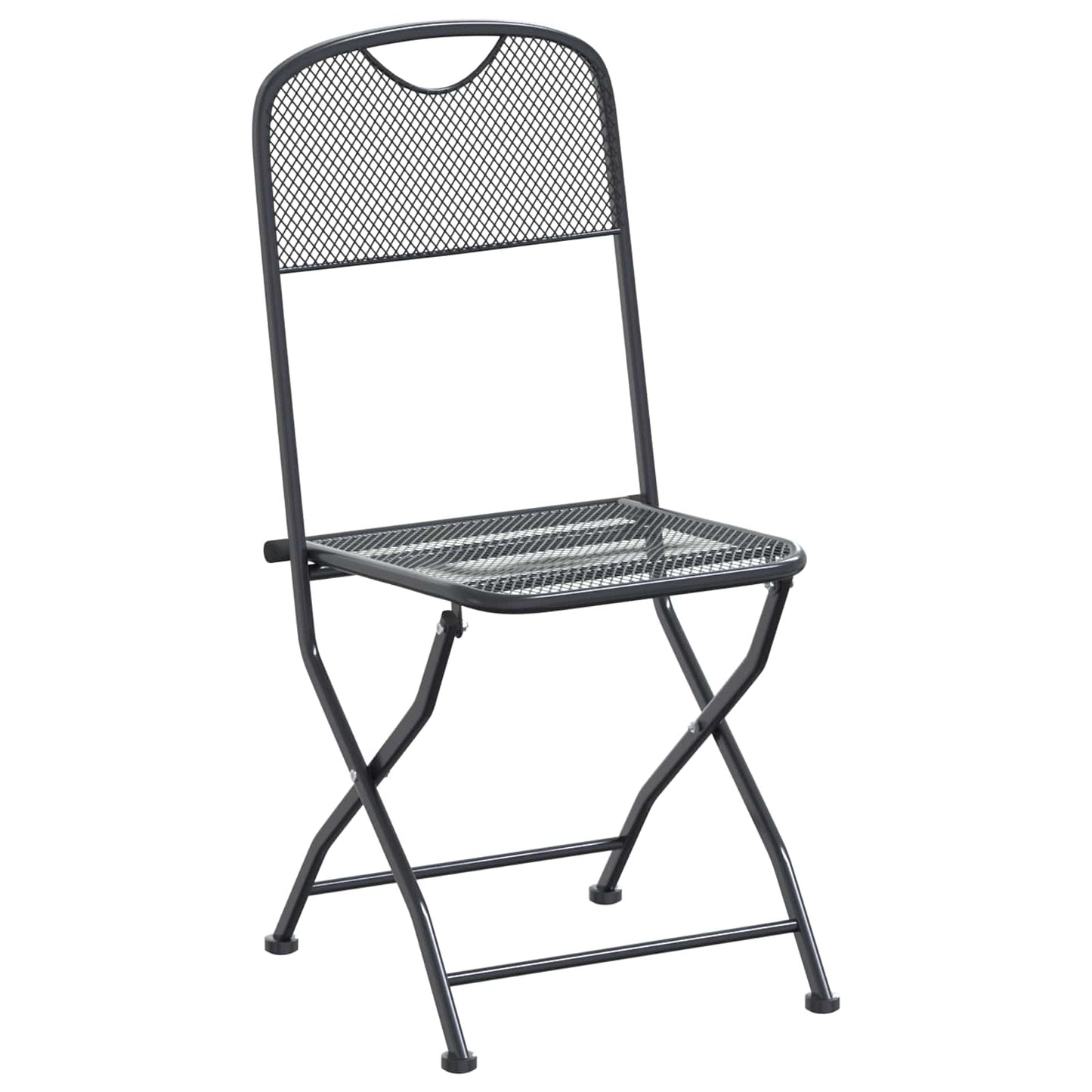 vidaXL Garden Dining Set 7 pcs Anthracite 212 x 90 x 76 cm