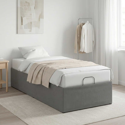 vidaXL Electric Adjustable Bed Frame Dark Grey 200 x 90 x 33.5 cm