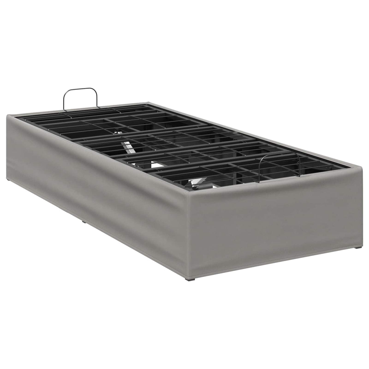 vidaXL Electric Adjustable Bed Frame Light Grey 200 x 80 x 33.5 cm