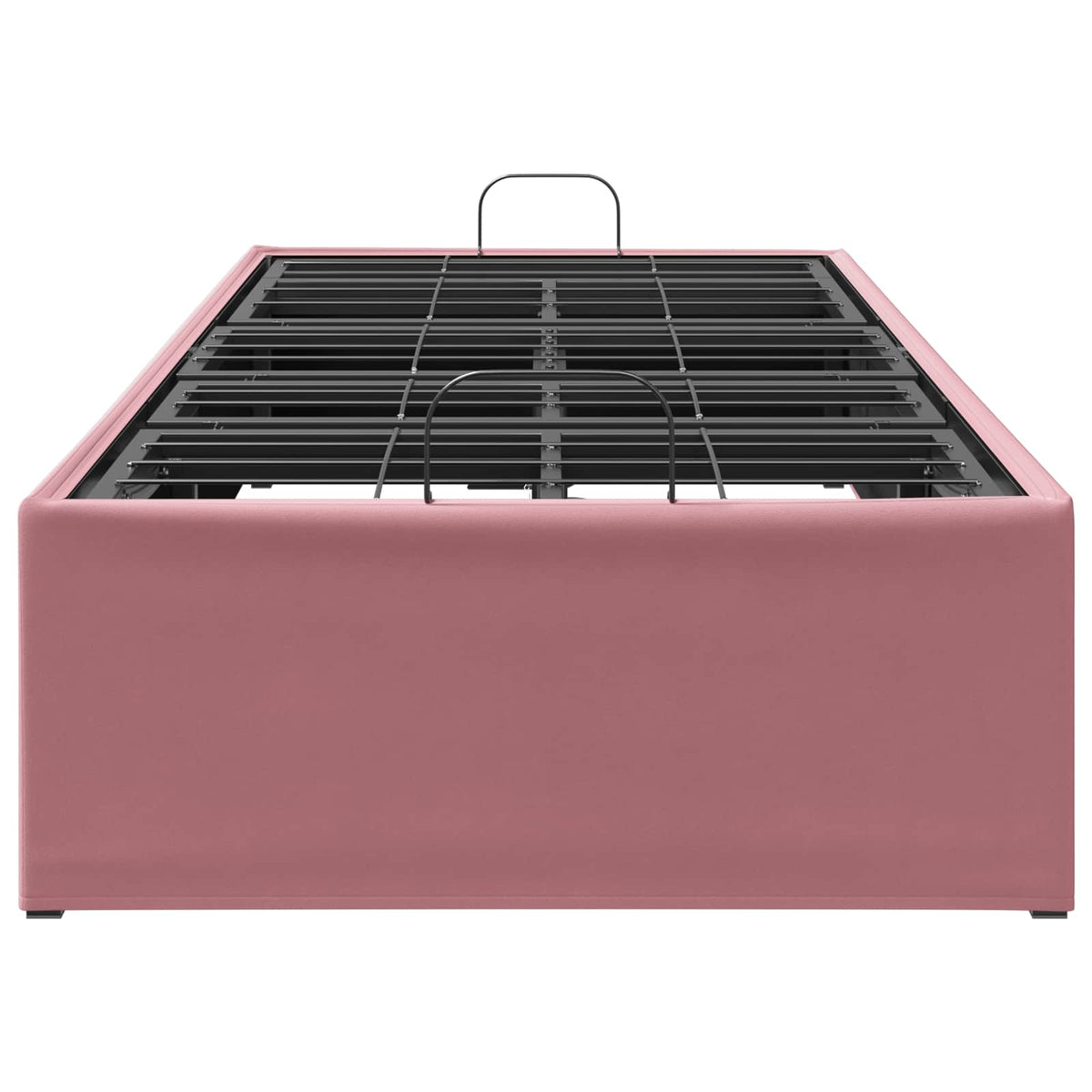 vidaXL Electric Adjustable Bed Frame Pink 200 x 80 x 33.5 cm Steel