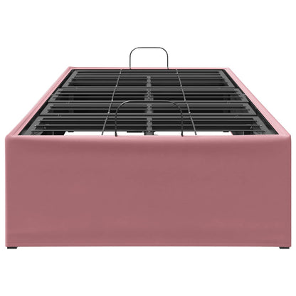 vidaXL Electric Adjustable Bed Frame Pink 200 x 80 x 33.5 cm Steel