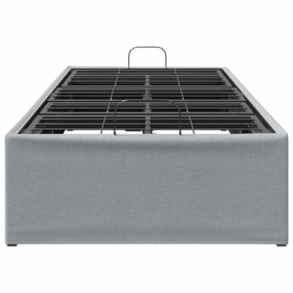 vidaXL Electric Adjustable Bed Frame Light Grey 200 x 90 x 33.5 cm