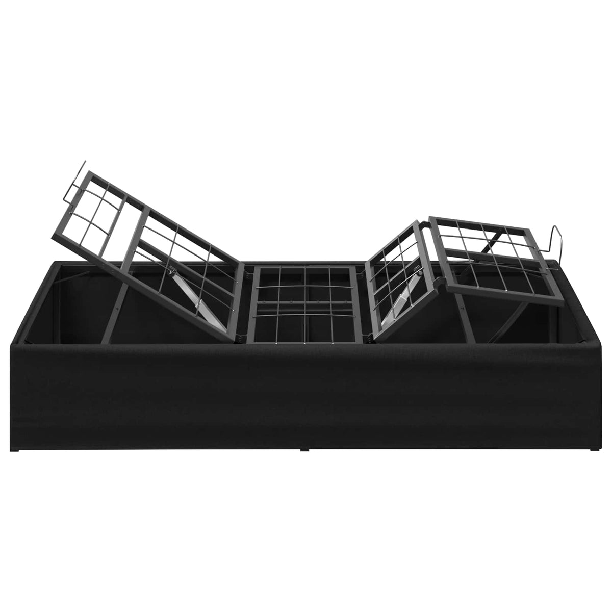 vidaXL Electric Adjustable Bed Frame Black 200 x 90 x 33.5 cm Steel