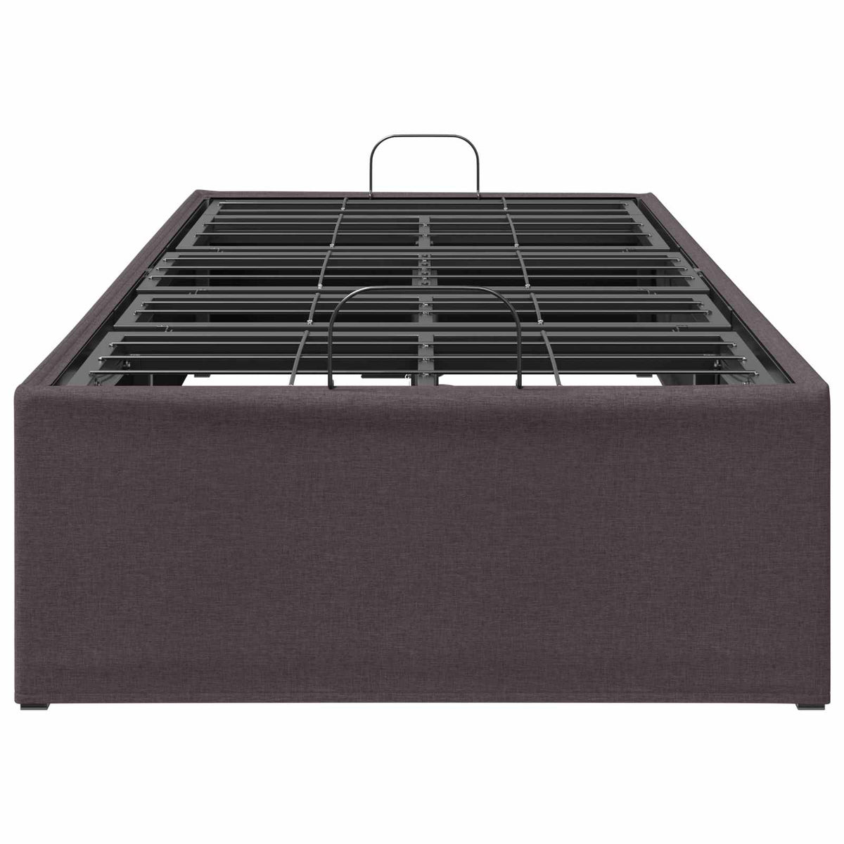 vidaXL Electric Adjustable Bed Frame Brown 200 x 90 x 33.5 cm Steel