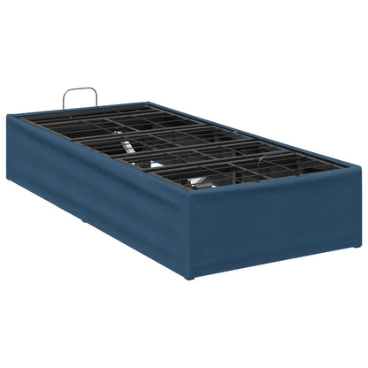 vidaXL Electric Adjustable Bed Frame Blue 200 x 90 x 33.5 cm Steel