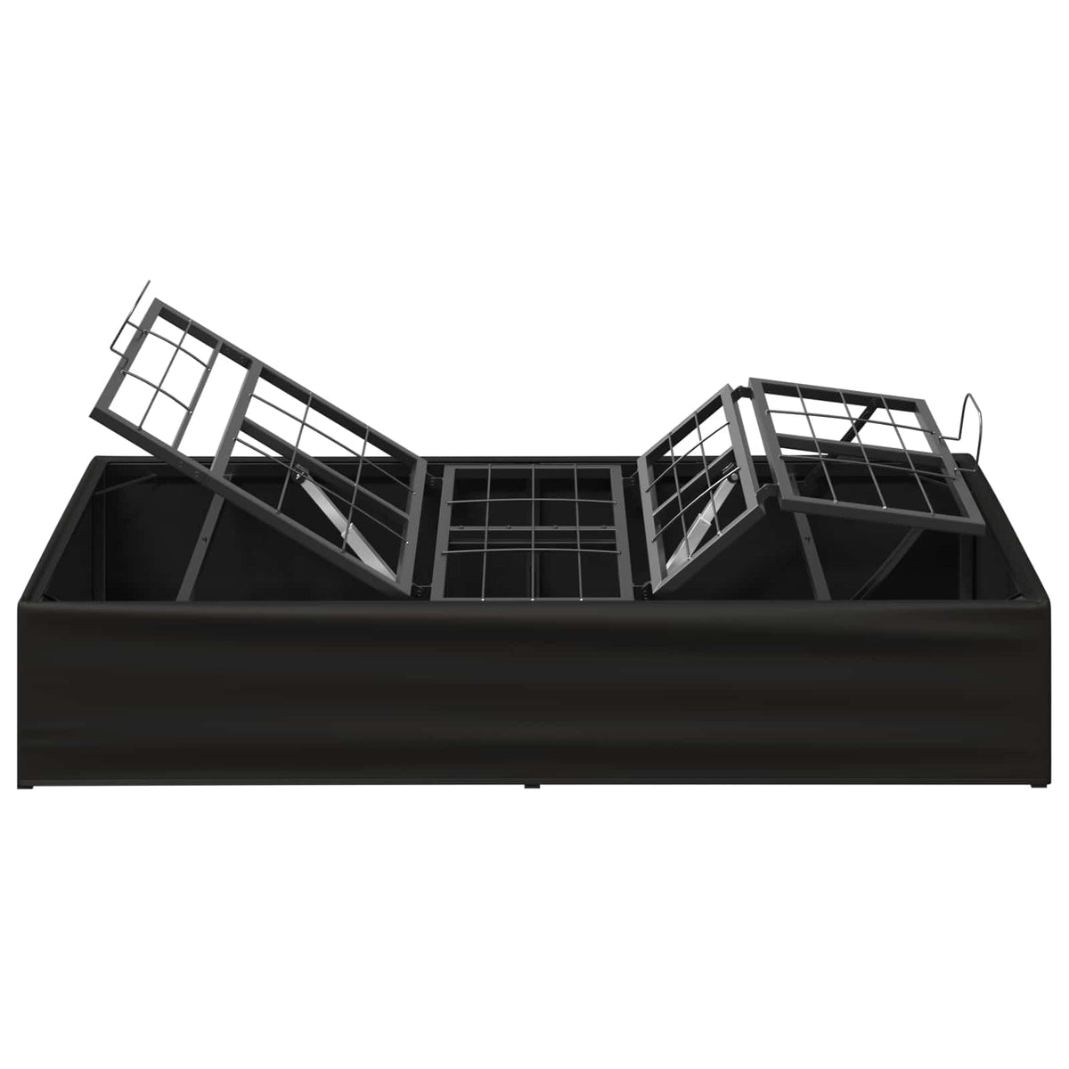 vidaXL Electric Adjustable Bed Frame Black 200 x 90 x 33.5 cm Steel