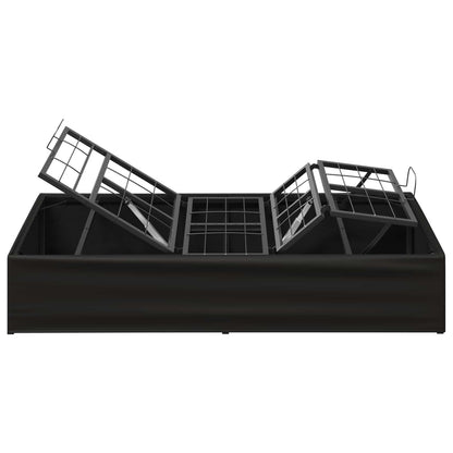 vidaXL Electric Adjustable Bed Frame Black 200 x 90 x 33.5 cm Steel
