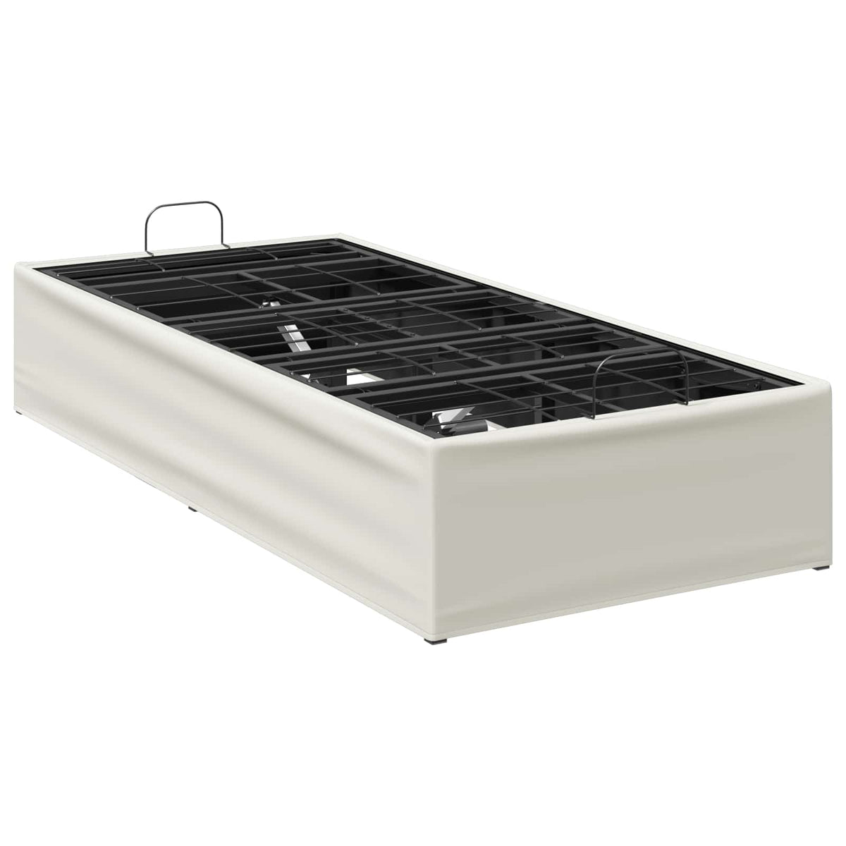 vidaXL Electric Adjustable Bed Frame White 200 x 90 x 33.5 cm Steel