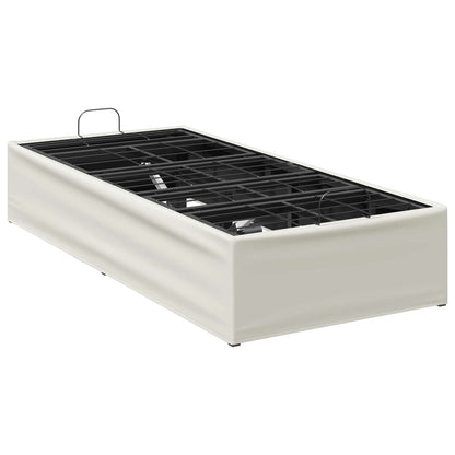 vidaXL Electric Adjustable Bed Frame White 200 x 90 x 33.5 cm Steel