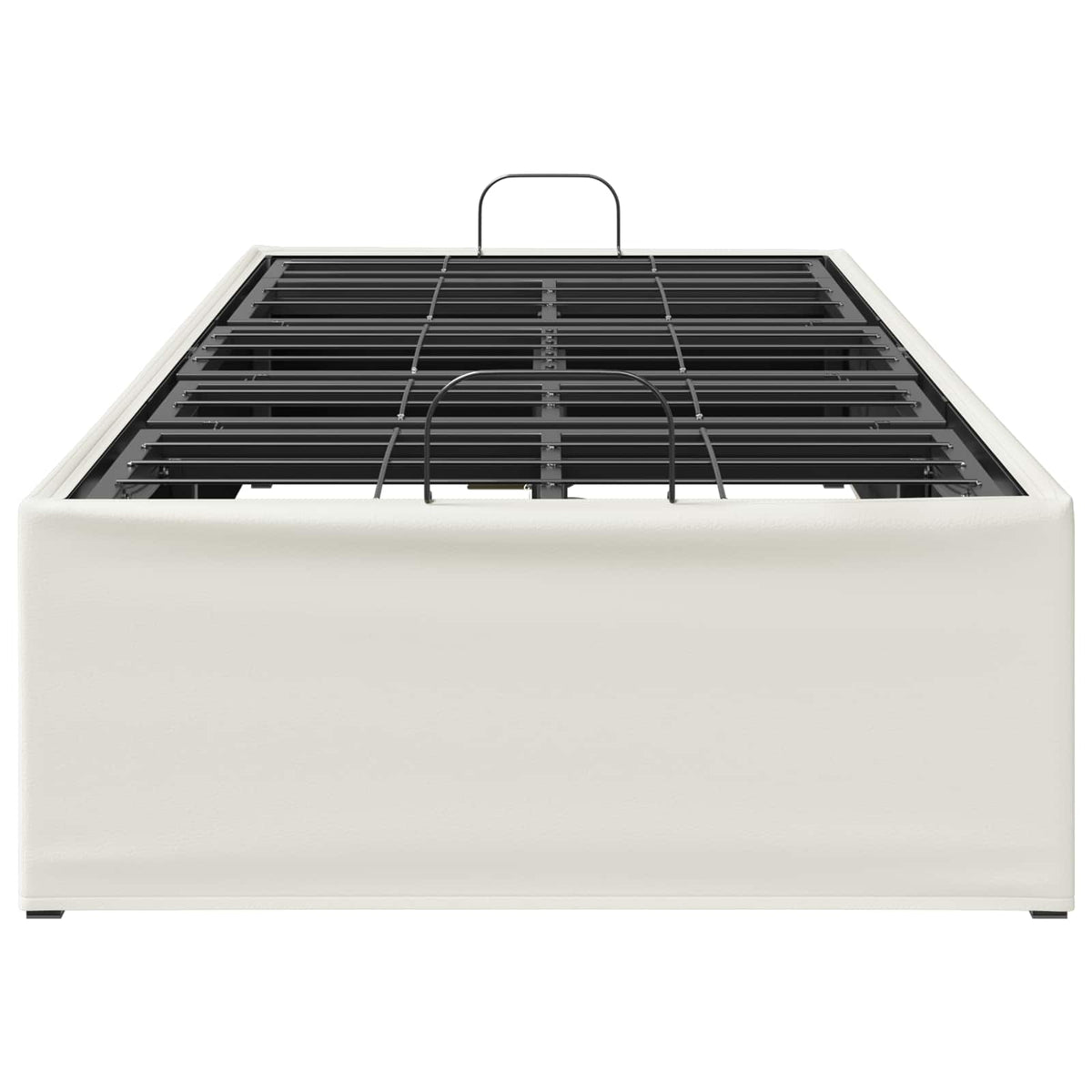 vidaXL Electric Adjustable Bed Frame White 200 x 90 x 33.5 cm Steel