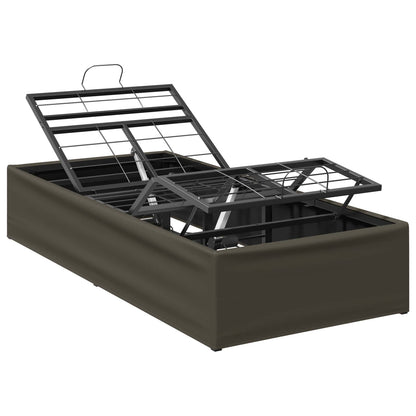 vidaXL Electric Adjustable Bed Frame Grey 200 x 90 x 33.5 cm Steel