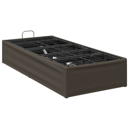 vidaXL Electric Adjustable Bed Frame Grey 200 x 90 x 33.5 cm Steel