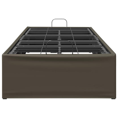 vidaXL Electric Adjustable Bed Frame Grey 200 x 90 x 33.5 cm Steel