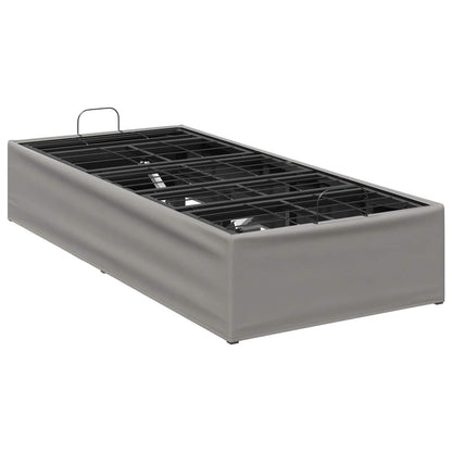 vidaXL Electric Adjustable Bed Frame Light Grey 200 x 90 x 33.5 cm