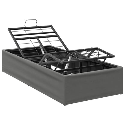 vidaXL Electric Adjustable Bed Frame Dark Grey 200 x 90 x 33.5 cm