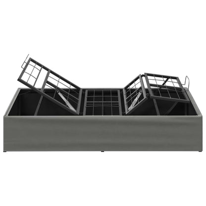 vidaXL Electric Adjustable Bed Frame Dark Grey 200 x 90 x 33.5 cm