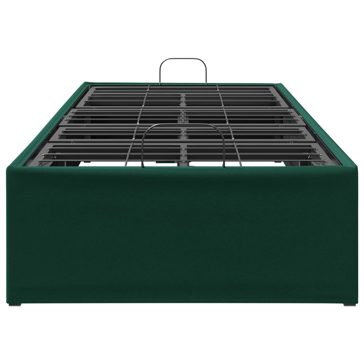 vidaXL Electric Adjustable Bed Frame Forest Green 200 x 90 x 33.5 cm