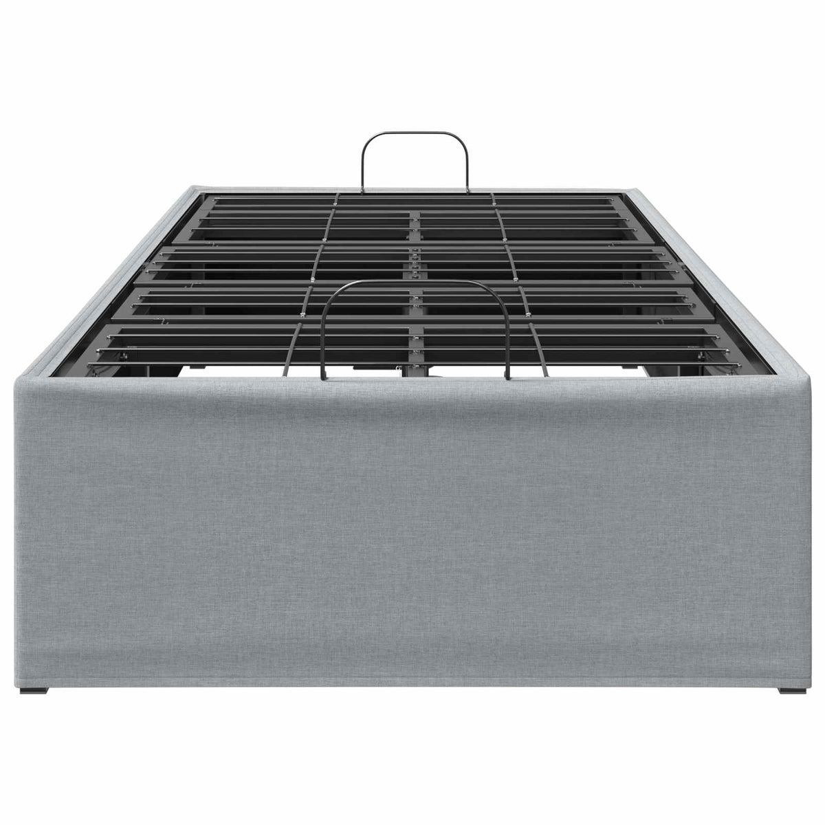 vidaXL Electric Adjustable Bed Frame Light Grey 200 x 100 x 33.5 cm
