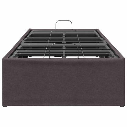 vidaXL Electric Adjustable Bed Frame Brown 200 x 100 x 33.5 cm Steel