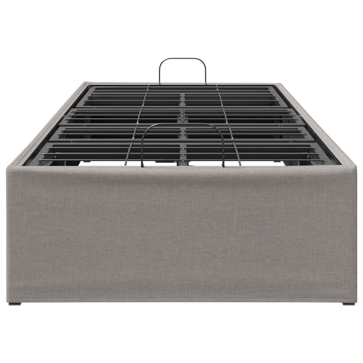 vidaXL Electric Adjustable Bed Frame Taupe 200 x 100 x 33.5 cm Steel