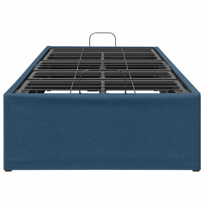 vidaXL Electric Adjustable Bed Frame Blue 200 x 100 x 33.5 cm Steel