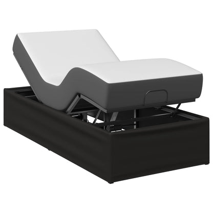 vidaXL Electric Adjustable Bed Frame Black 200 x 100 x 33.5 cm Steel