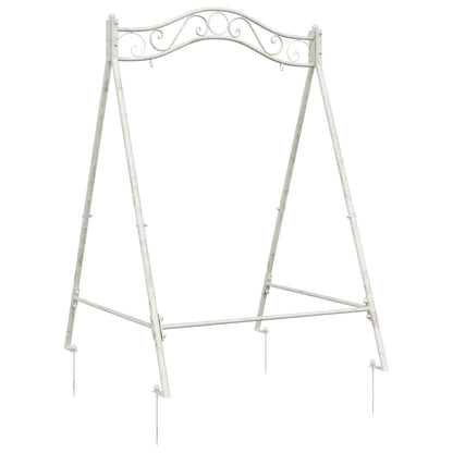 vidaXL Swing Frame Antique White 113 x 121.5 x 168 cm Steel