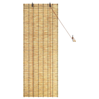 vidaXL Roller Blind Natural 60 x 160 cm Reed