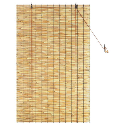 vidaXL Roller Blind Natural 100 x 160 cm Reed