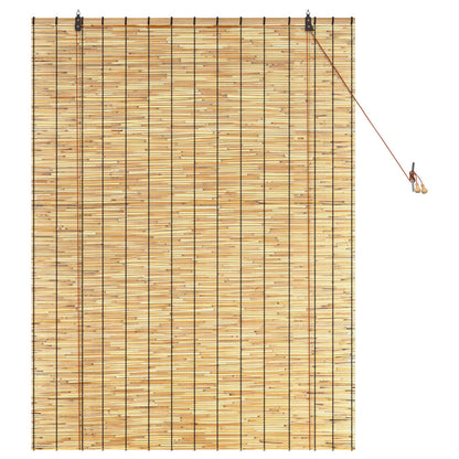 vidaXL Roller Blind Natural 120 x 160 cm Reed