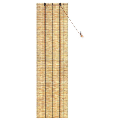 vidaXL Roller Blind Natural 60 x 220 cm Reed
