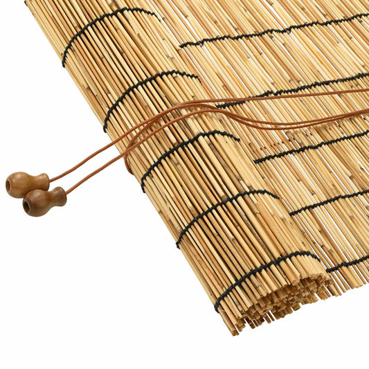 vidaXL Roller Blind Natural 120 x 220 cm Reed