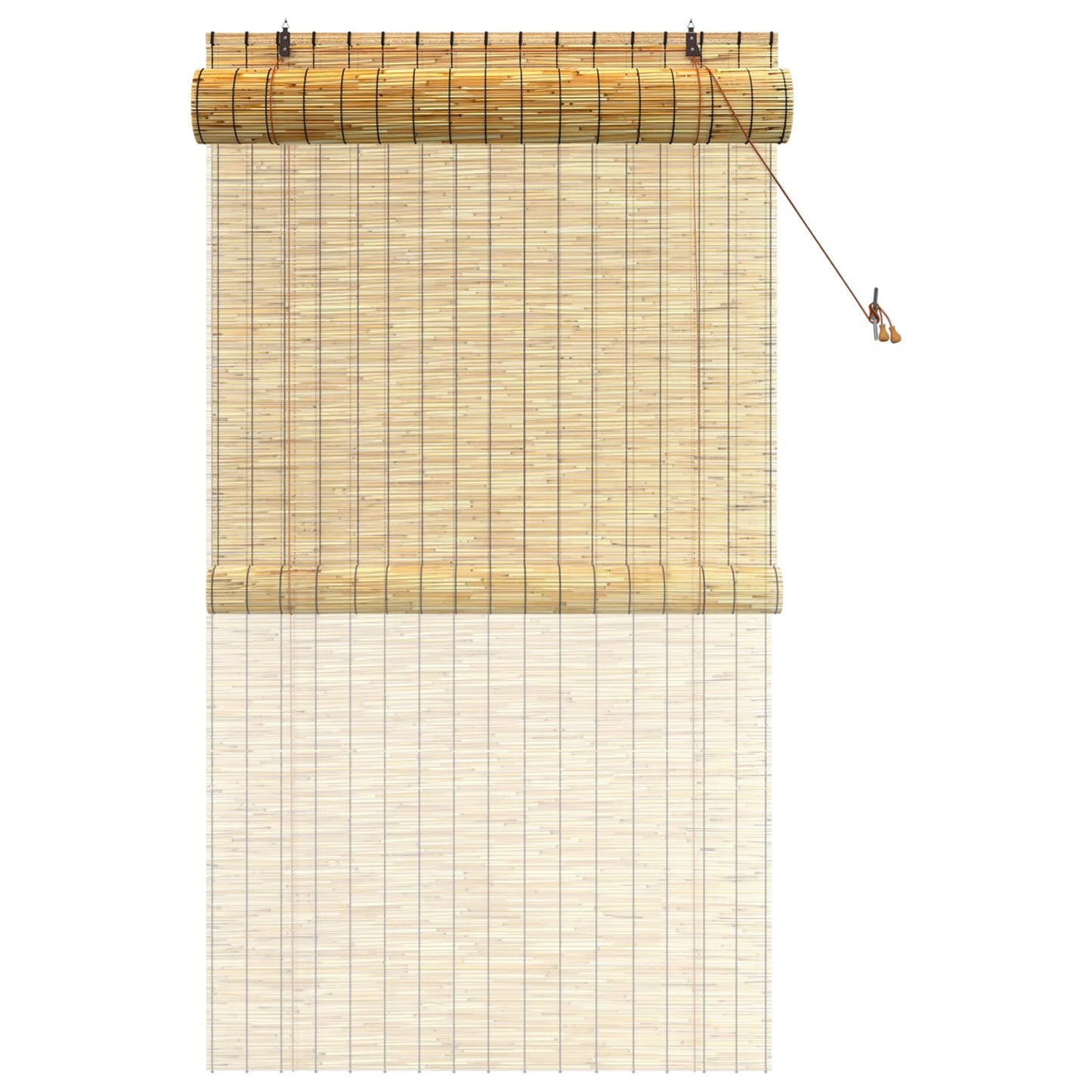 vidaXL Roller Blind Natural 120 x 220 cm Reed