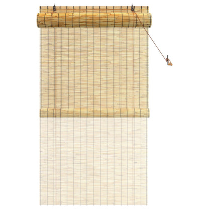 vidaXL Roller Blind Natural 120 x 220 cm Reed