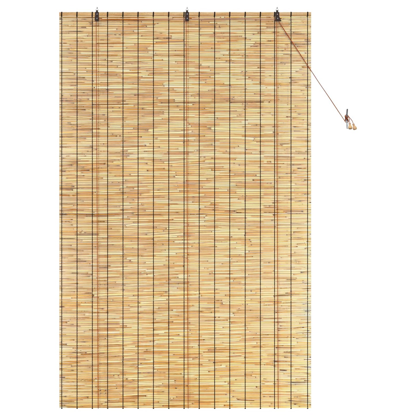 vidaXL Roller Blind Natural 140 x 220 cm Reed