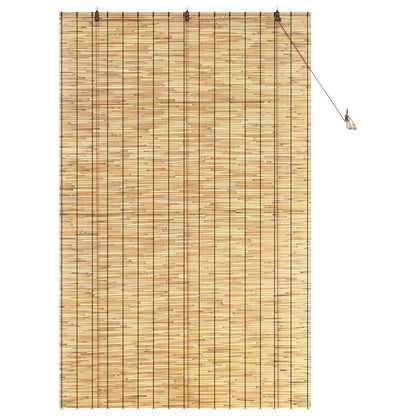 vidaXL Roller Blind Natural 140 x 220 cm Reed