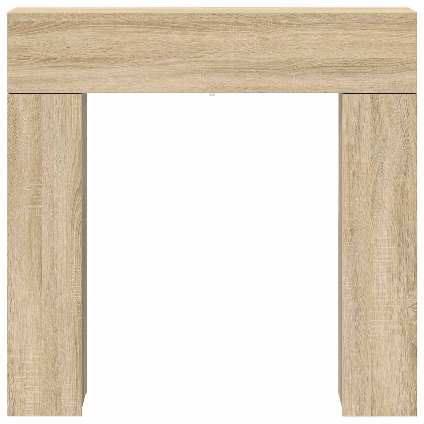 vidaXL Fireplace Surround Sonoma 102 x 18 x 100.5 cm Engineered Wood