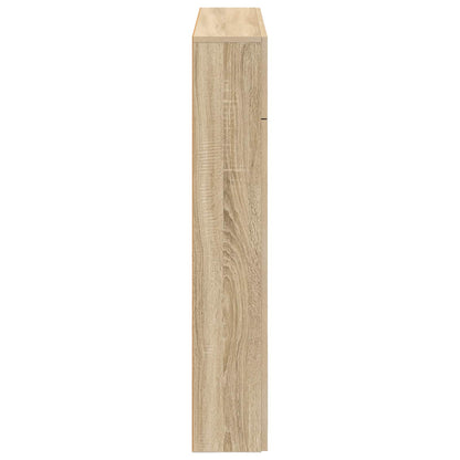 vidaXL Fireplace Surround Sonoma 102 x 18 x 100.5 cm Engineered Wood