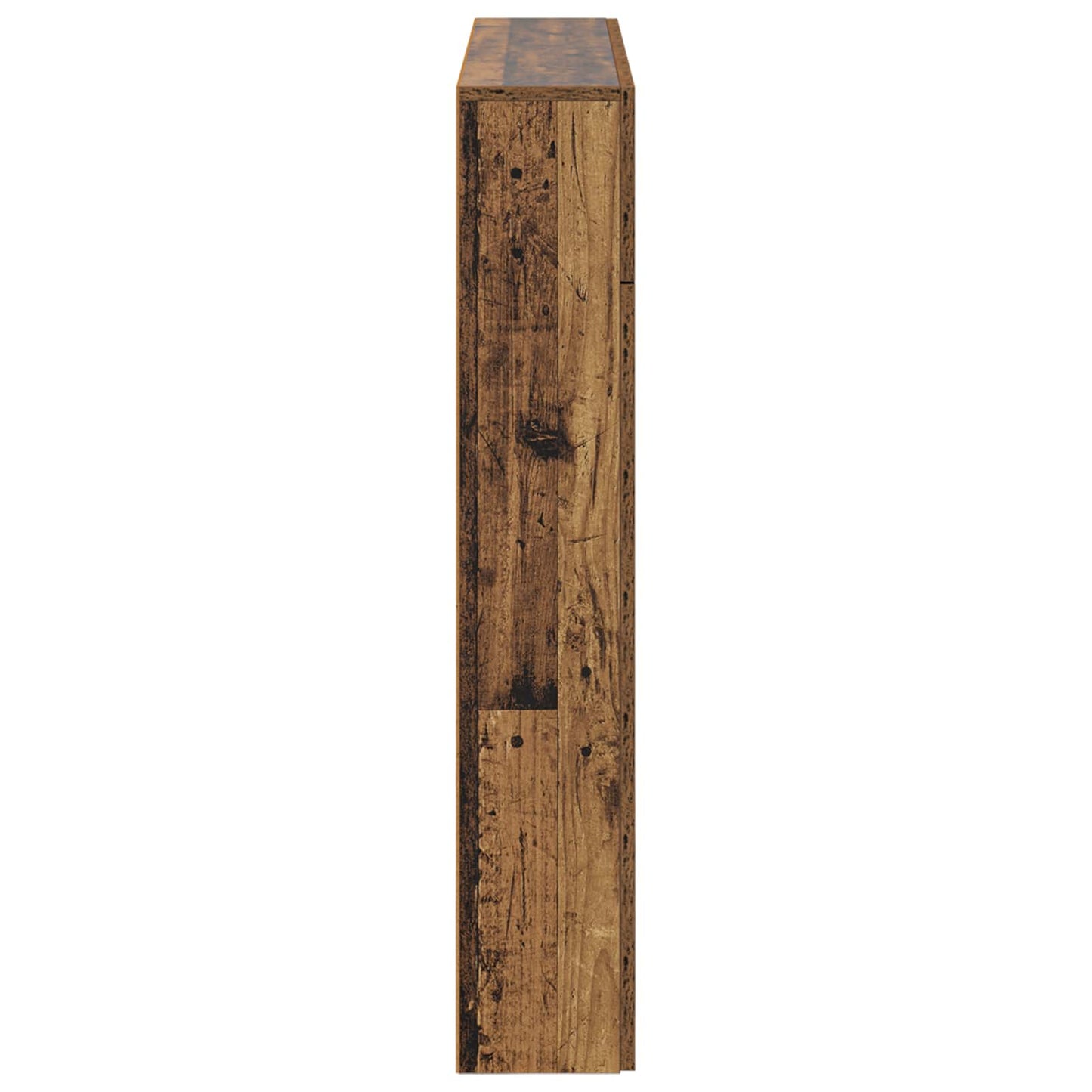 vidaXL Fireplace Surround Old Wood 102 x 18 x 100.5 cm Engineered Wood