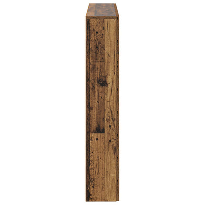 vidaXL Fireplace Surround Old Wood 102 x 18 x 100.5 cm Engineered Wood