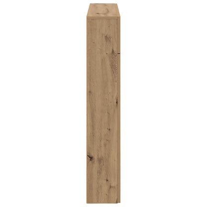 vidaXL Fireplace Surround Artisan Oak 102 x 18 x 100.5 cm