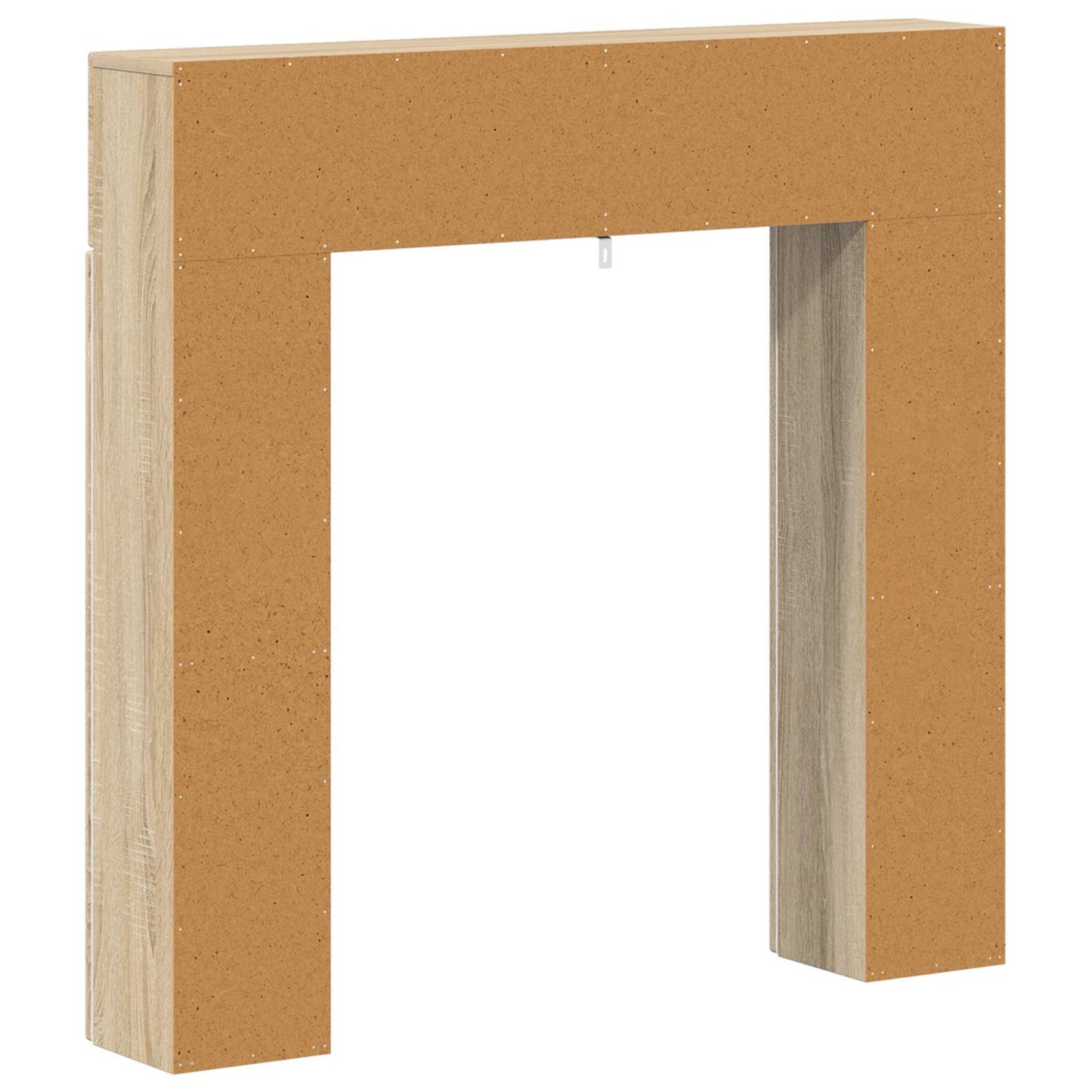 vidaXL Fireplace Surround Sonoma 102 x 18 x 100.5 cm Engineered Wood