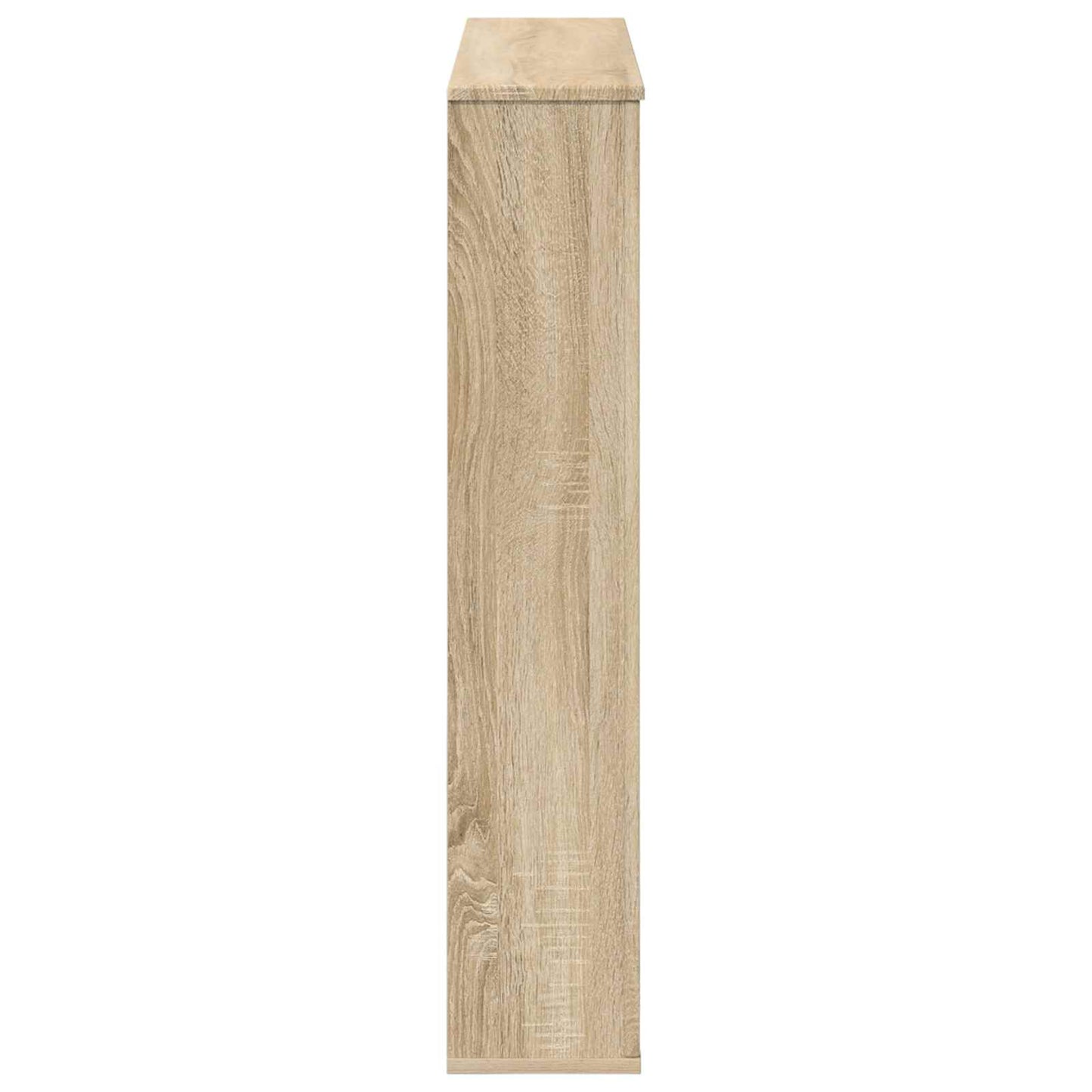 vidaXL Fireplace Surround Sonoma 100 x 20 x 100 cm Engineered Wood