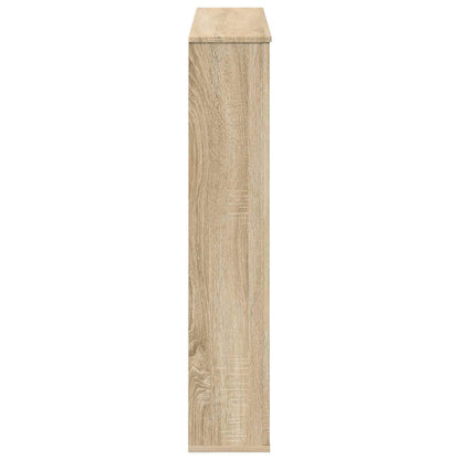 vidaXL Fireplace Surround Sonoma 100 x 20 x 100 cm Engineered Wood