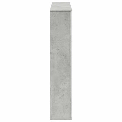 vidaXL Fireplace Surround Concrete Grey 100 x 20 x 100 cm